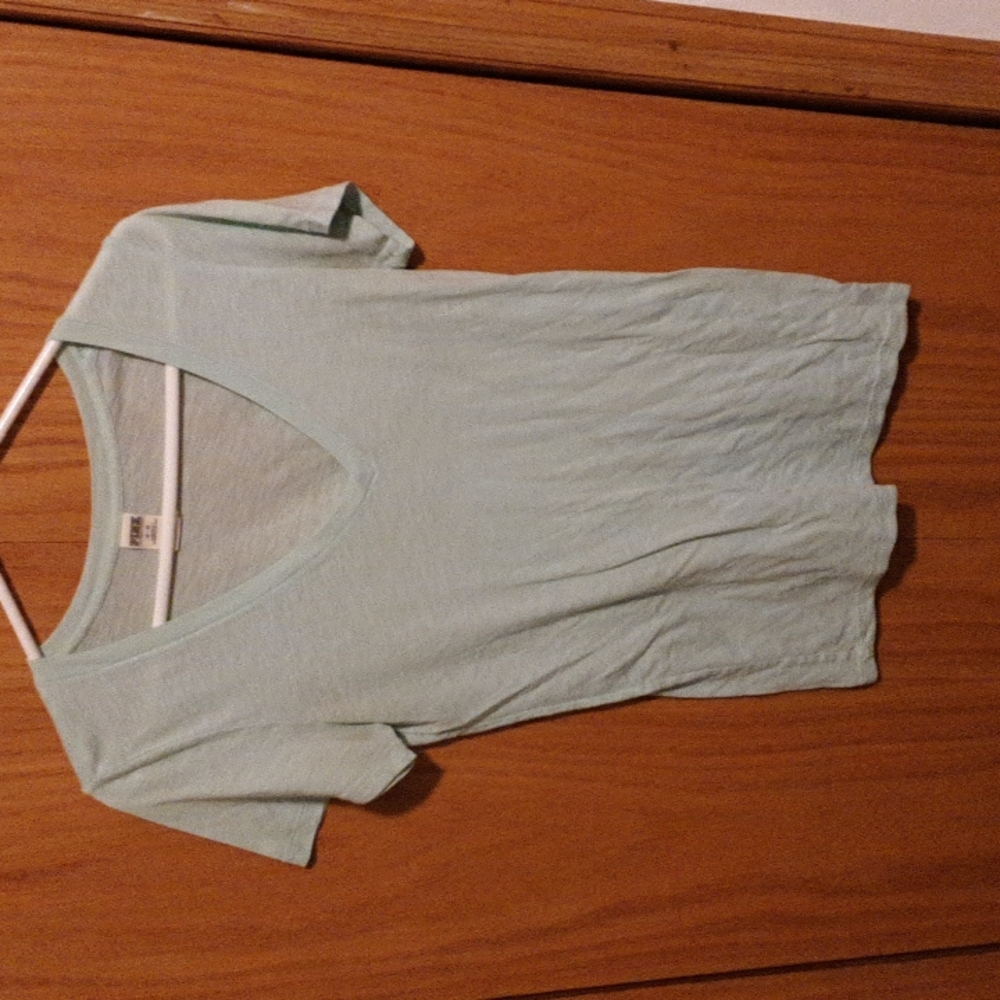 Pink, v-neck Shirt